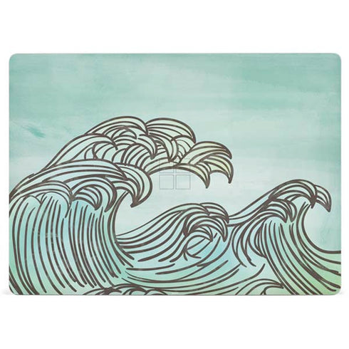 California Big Wave Surface Laptop 2 Skin